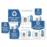 Glass, Cans, Plastic Containers, Cartons